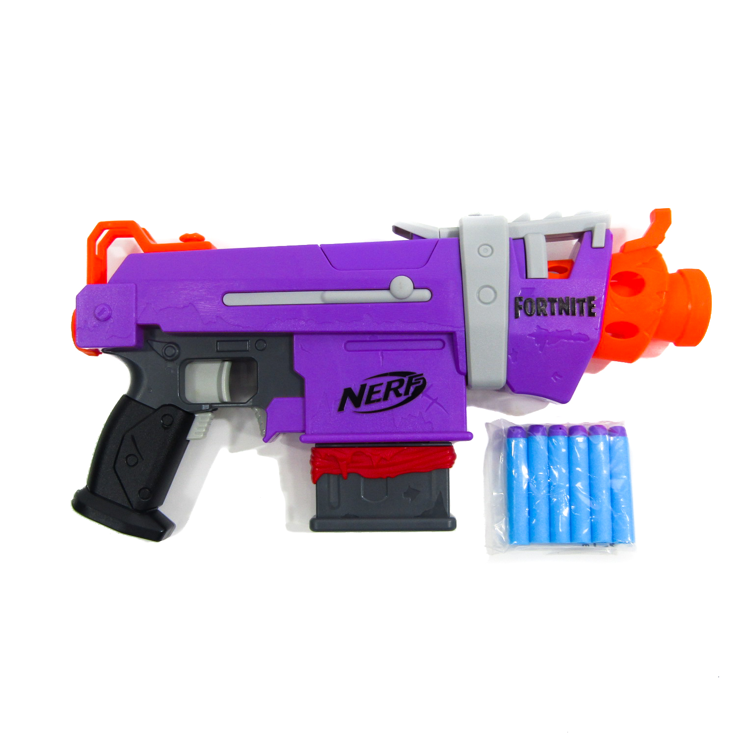 pistola nerf naranja