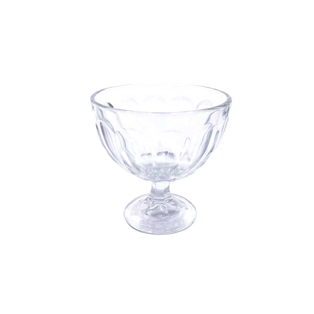 COPA DE VIDRIO PARA HELADO - CRISTAL - 11.5X12CM - Feria Asunción