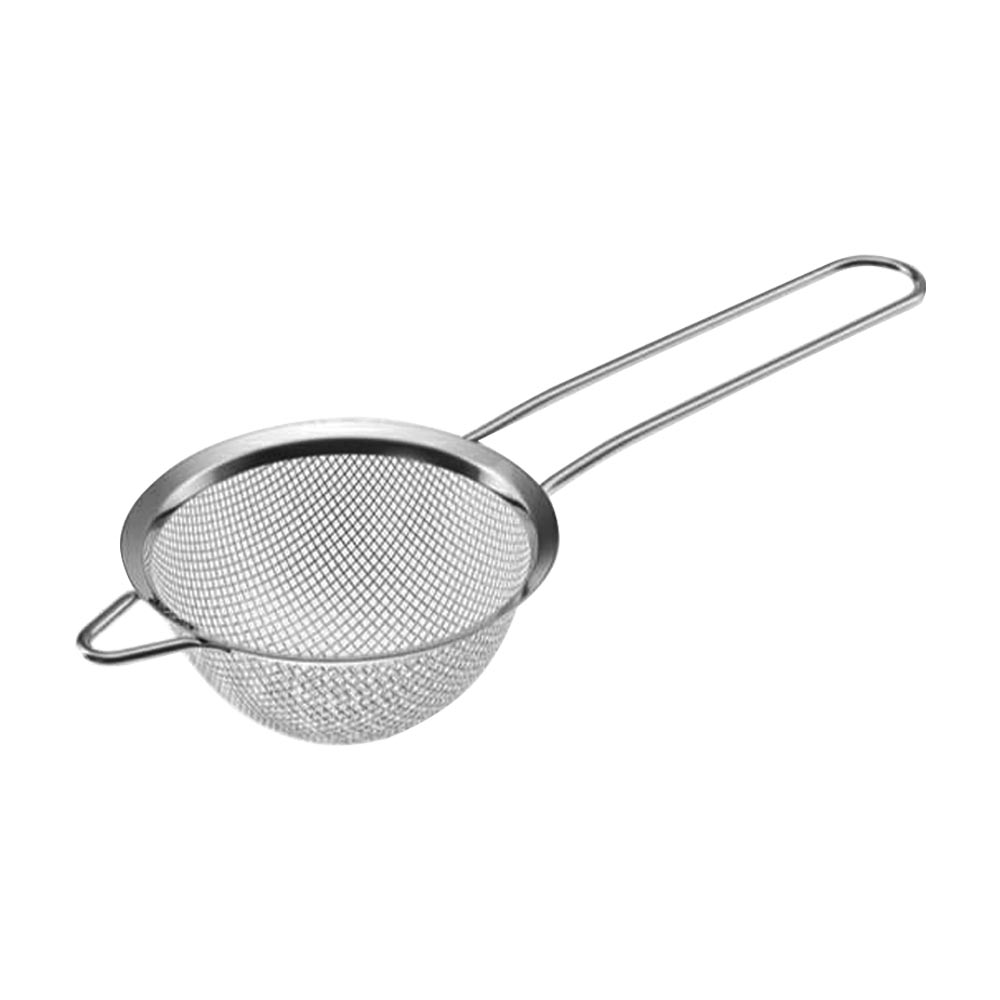 COLADOR DE METAL - PLATA - 34X14CM - Feria Asunción